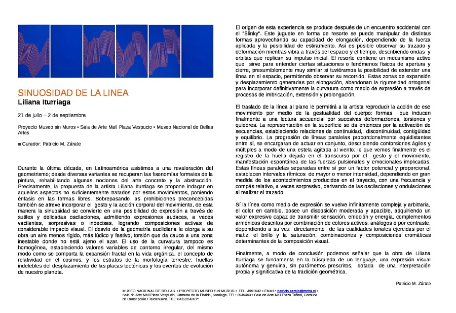 Liliana Iturriaga - SINUOSIDAD